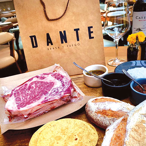 DANTE Brasa y fuego - Grilled short rib
